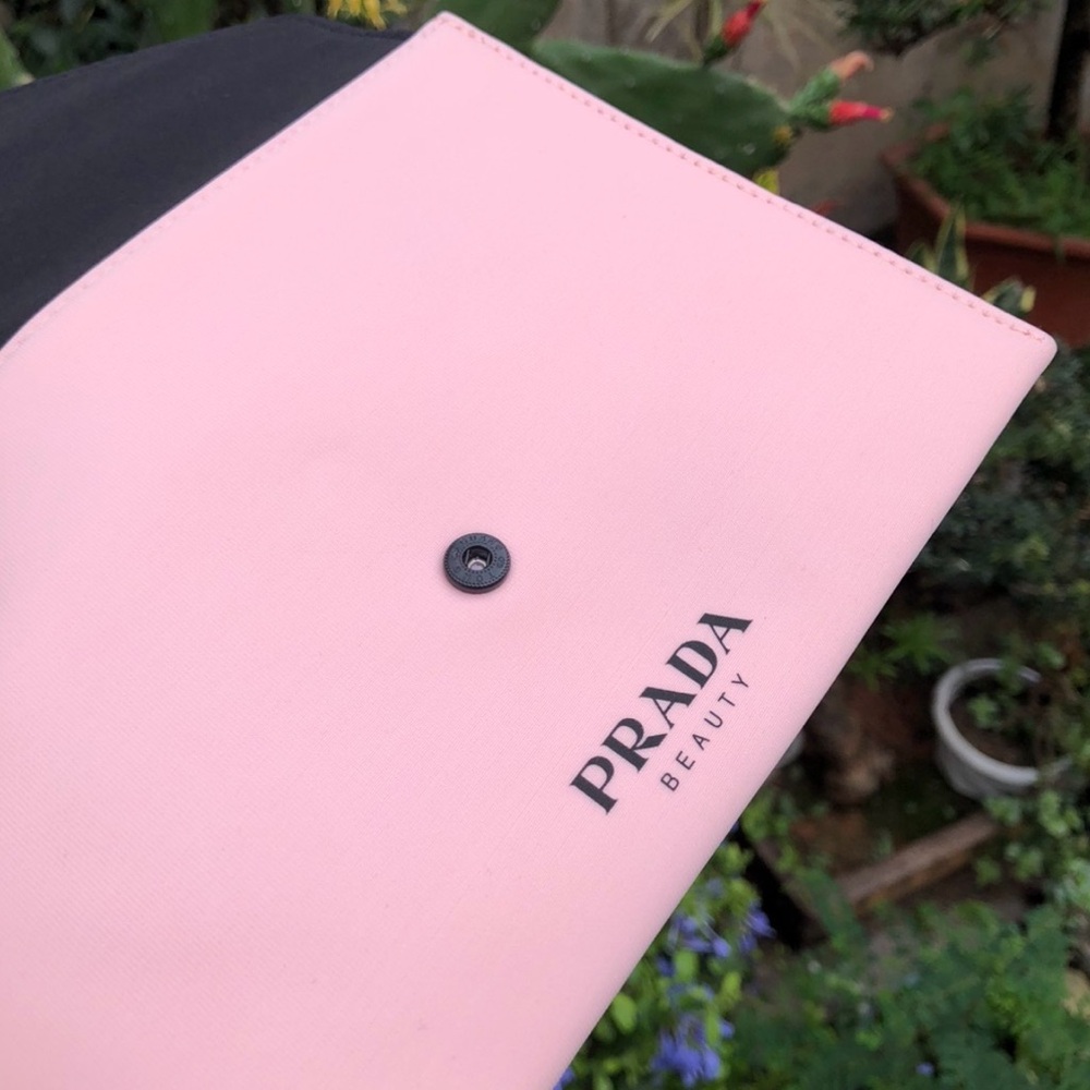 GWP Prada Pink and Black Envelope Pouch - Picture 5 of 6